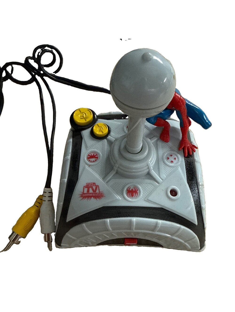2006 Jakks Pacific Marvel 5 in 1 Spiderman Hulk Wolverine Plug N Play TV Game